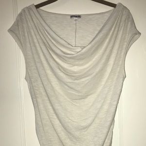 Express Long White Sleeveless Top, Medium EUC